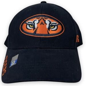 Auburn Tigers Russell Hat Men Strapback Blue Eyes Spellout Hit Cap NCAA College